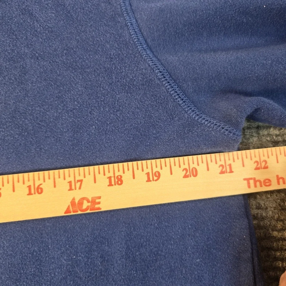 The North Face Hoodie Mens M Blue Khumbu Climbing School Full Zip Used